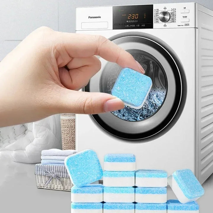 Effervescent Washing Machine Cleaning Tablets